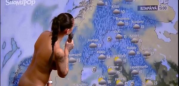  Naked Weather girl